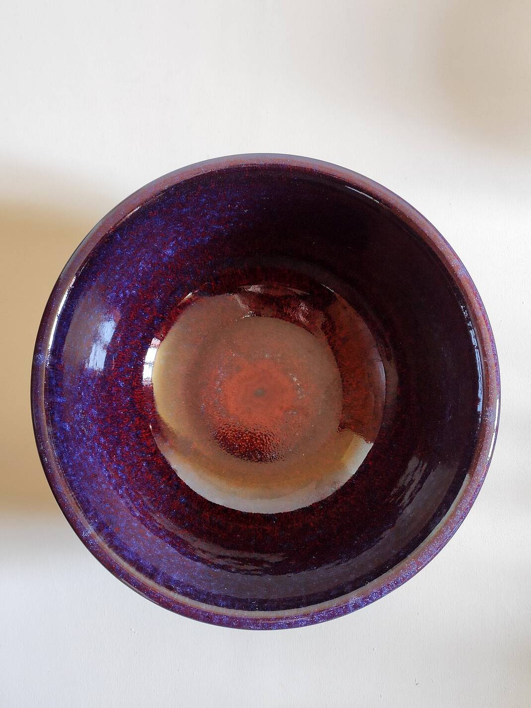 Large Alesia Pottery salad bowl