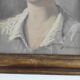 Portrait de Dame au pastel, signé Xavier Allard
