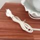 Lampe coquillage blanche grand modèle
