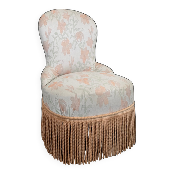 Fauteuil crapaud epoque Napoleon III