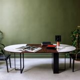 Felice Statuario Table White Ceramic