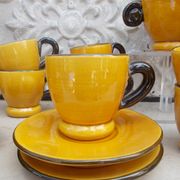 Service à café Vallauris vintage Couleur de Provence