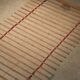 Wall-mounted coat rack in rattan, Czechoslovakia 1960