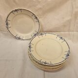 Lunéville plates Austerlitz model from 1890