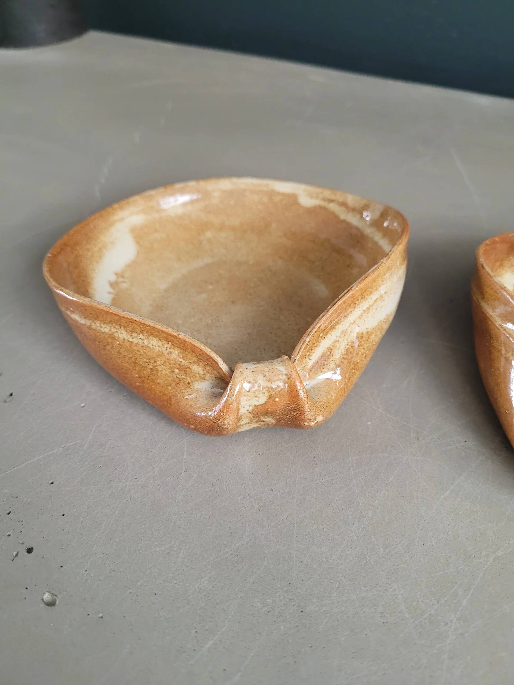 Set of three ceramic bowls