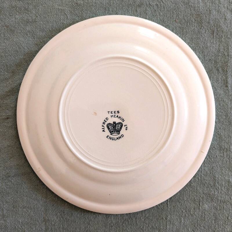 Assiette D17cm Alfred Meakin, England, coll. "Tees"