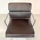 Eames Vitra for Herman Miller brown leather Soft Pad Group chair