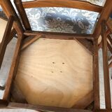 4 Scandinavian teak chairs, 1960