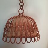 Vintage rattan hanging
