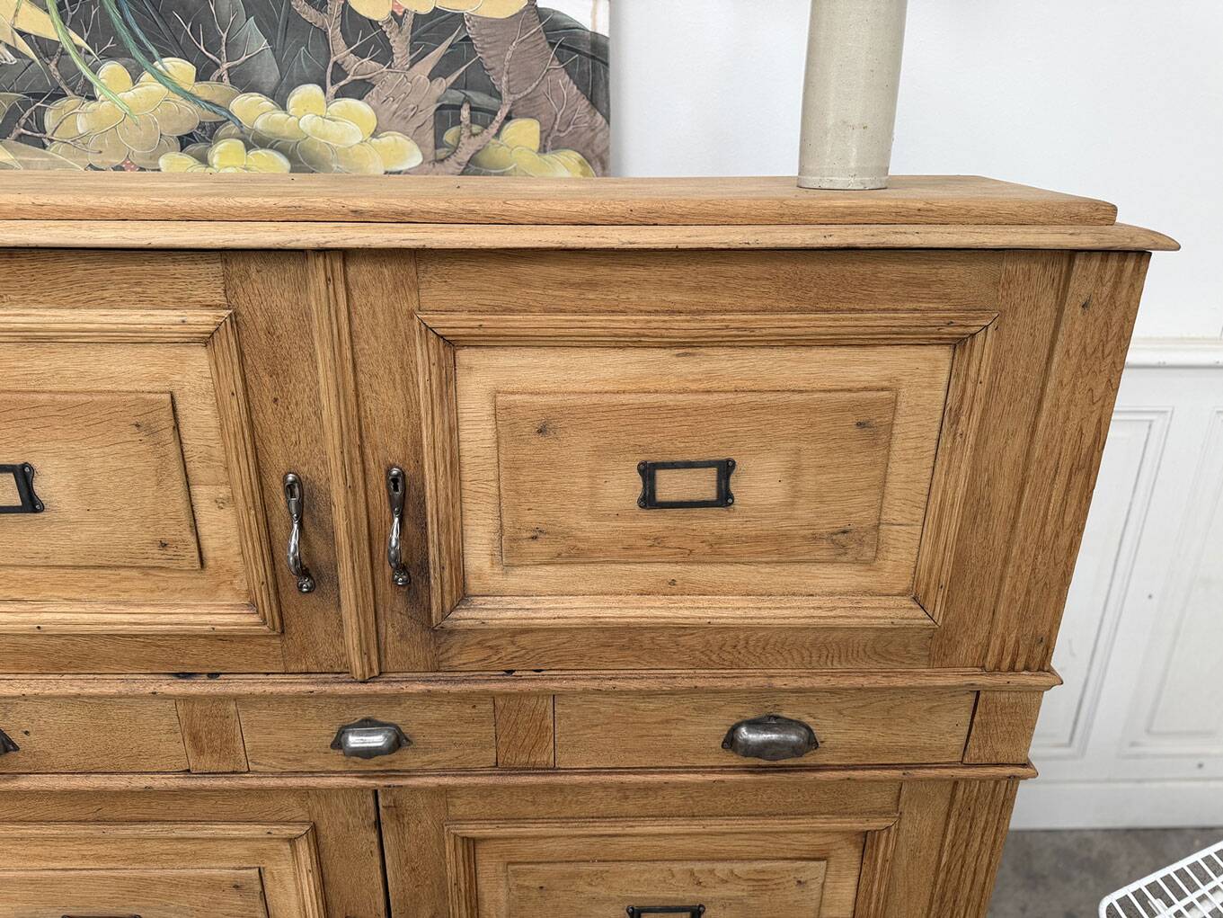 Notary furniture from 1900 in solid oak.