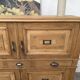 Notary furniture from 1900 in solid oak.