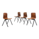 Chair Galvanitas S30 oak brown