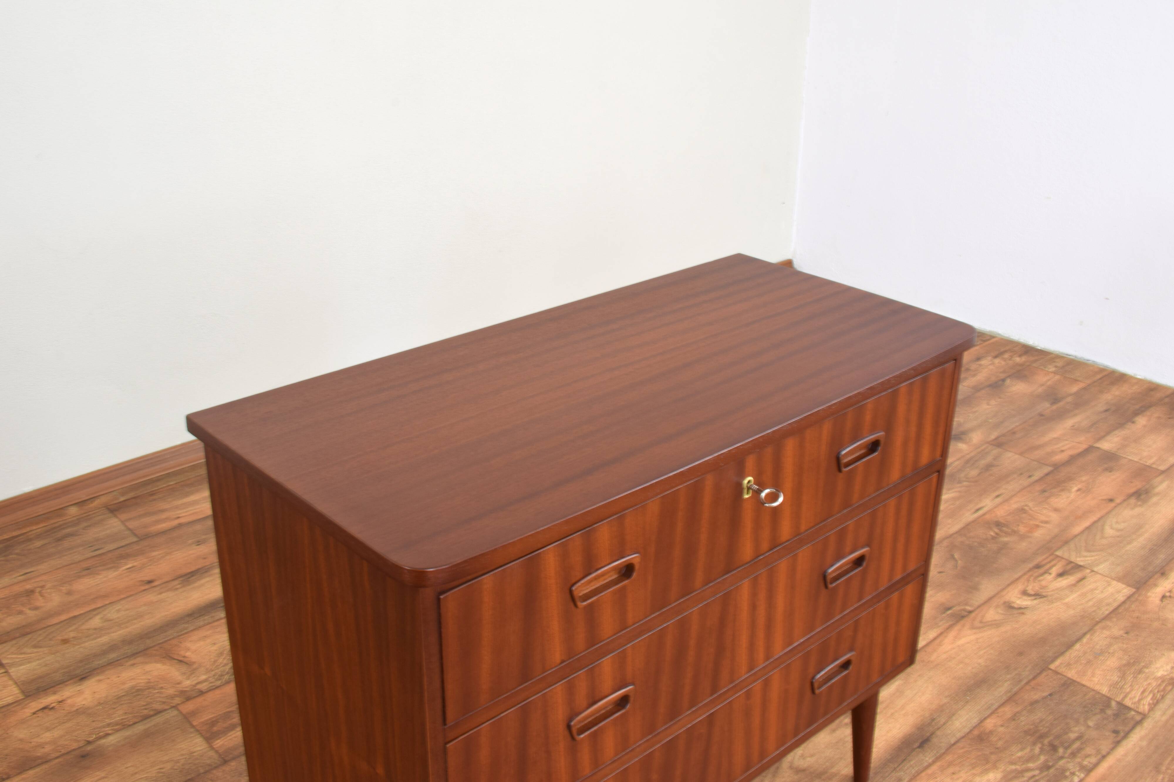 Mid-Century Danish Teak Chest of Drawers, 1960s.