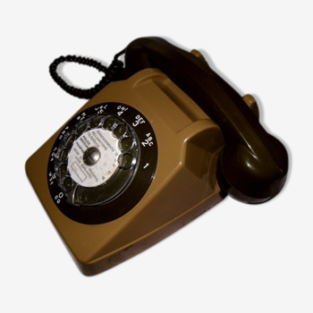 Téléphone vintage à cadran PTT Socotel