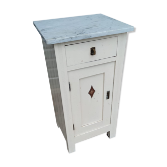 Parisian piece of furniture in painted wood