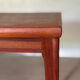 Table rectangulaire scandinave vintage en teck