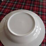 Deep dessert plate