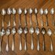 Old silver spoons