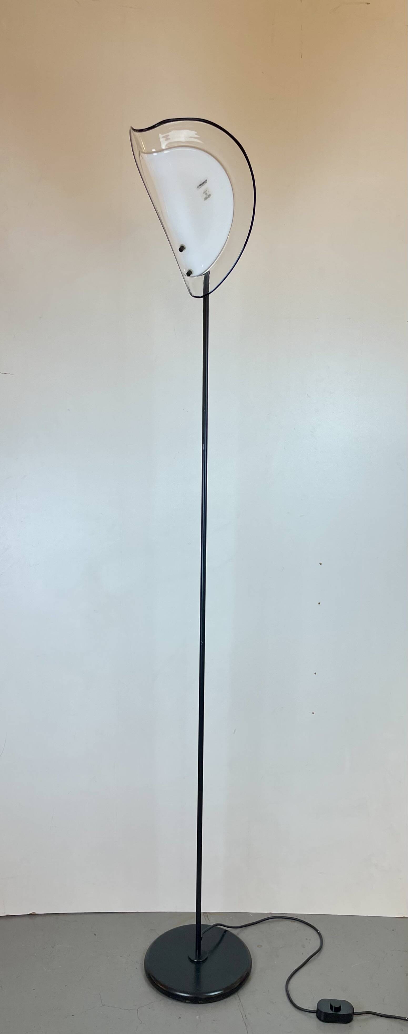 Murano Floor Lamp by Mazzega, Italy, 1980s