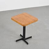 Square table by Charlotte Perriand, Les Arcs circa 1973