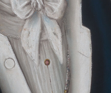 Tirage portrait homme au pastel 1818 - 18 x 24 cm