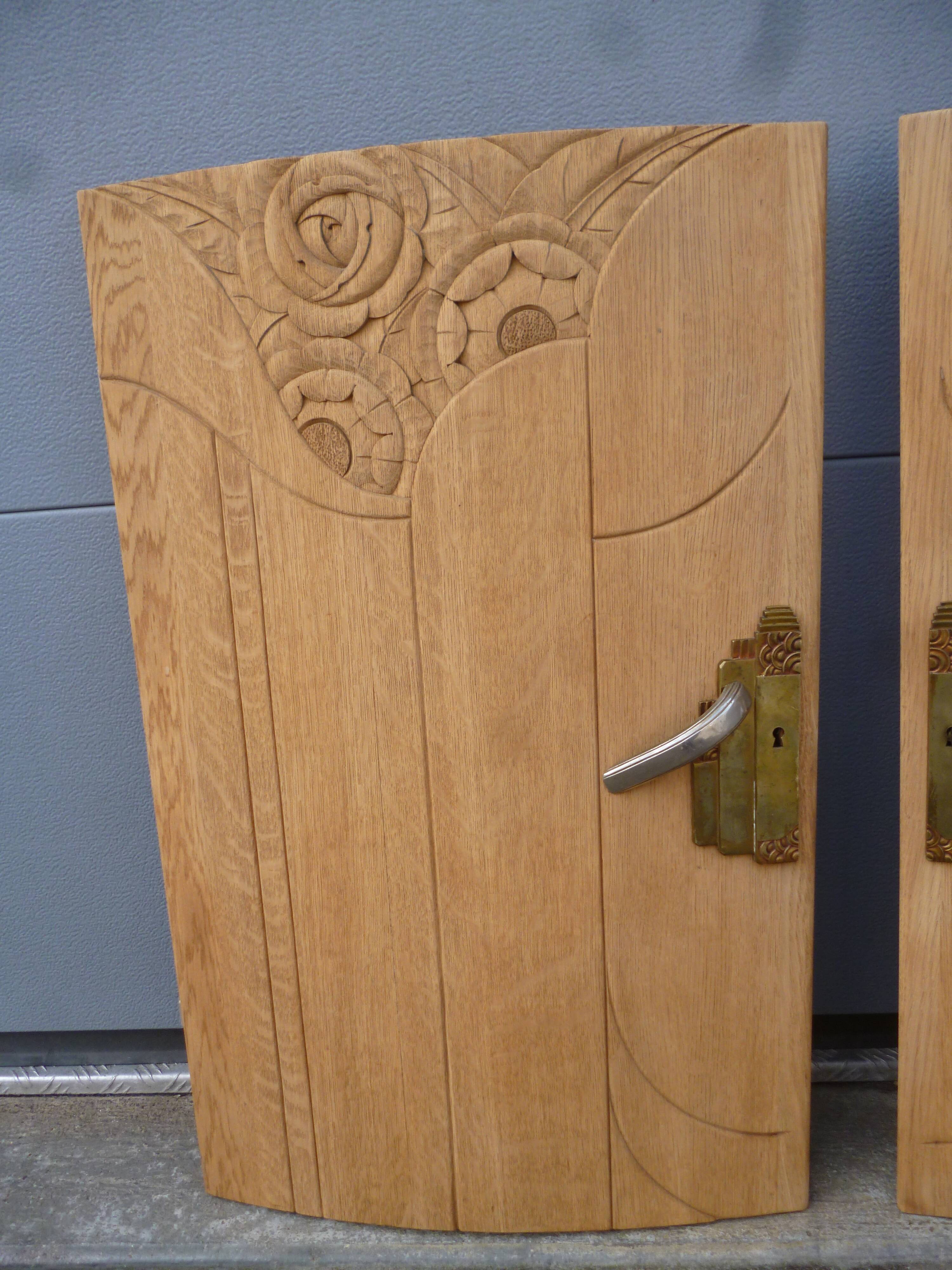 Pair of art deco doors