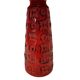 Vintage ceramic Red Spara Fat Lava Lamp, 1960s