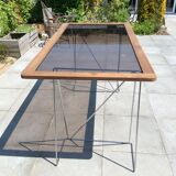 Coffee and high trestle table