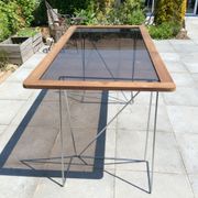 Table basse et haute tréteaux