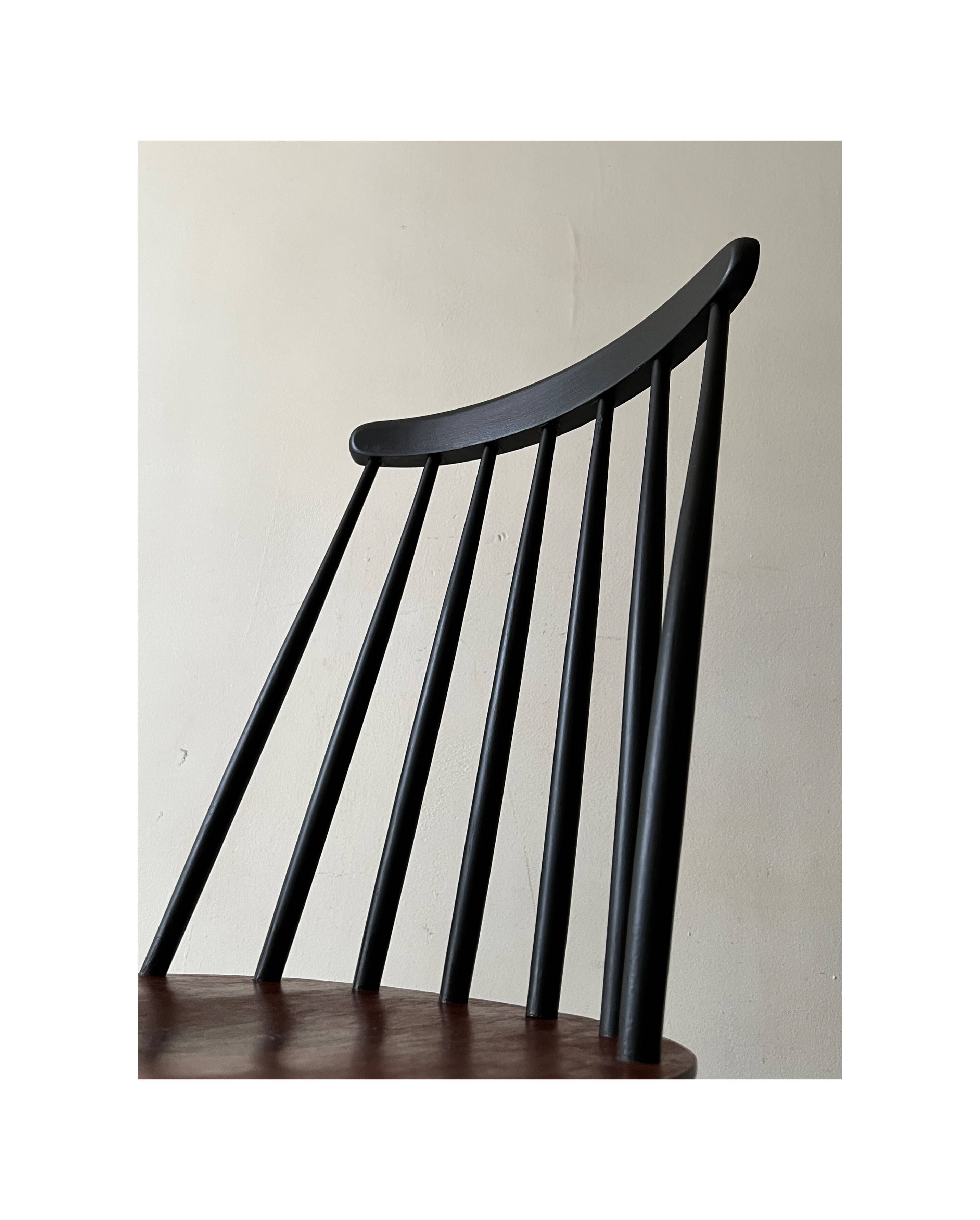 Stol teak wood bar chair, Tapiovaara style, 1950s design