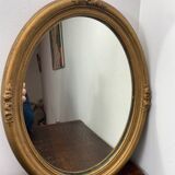 Old wooden mirror