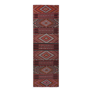 Tapis de couloir turc vintage