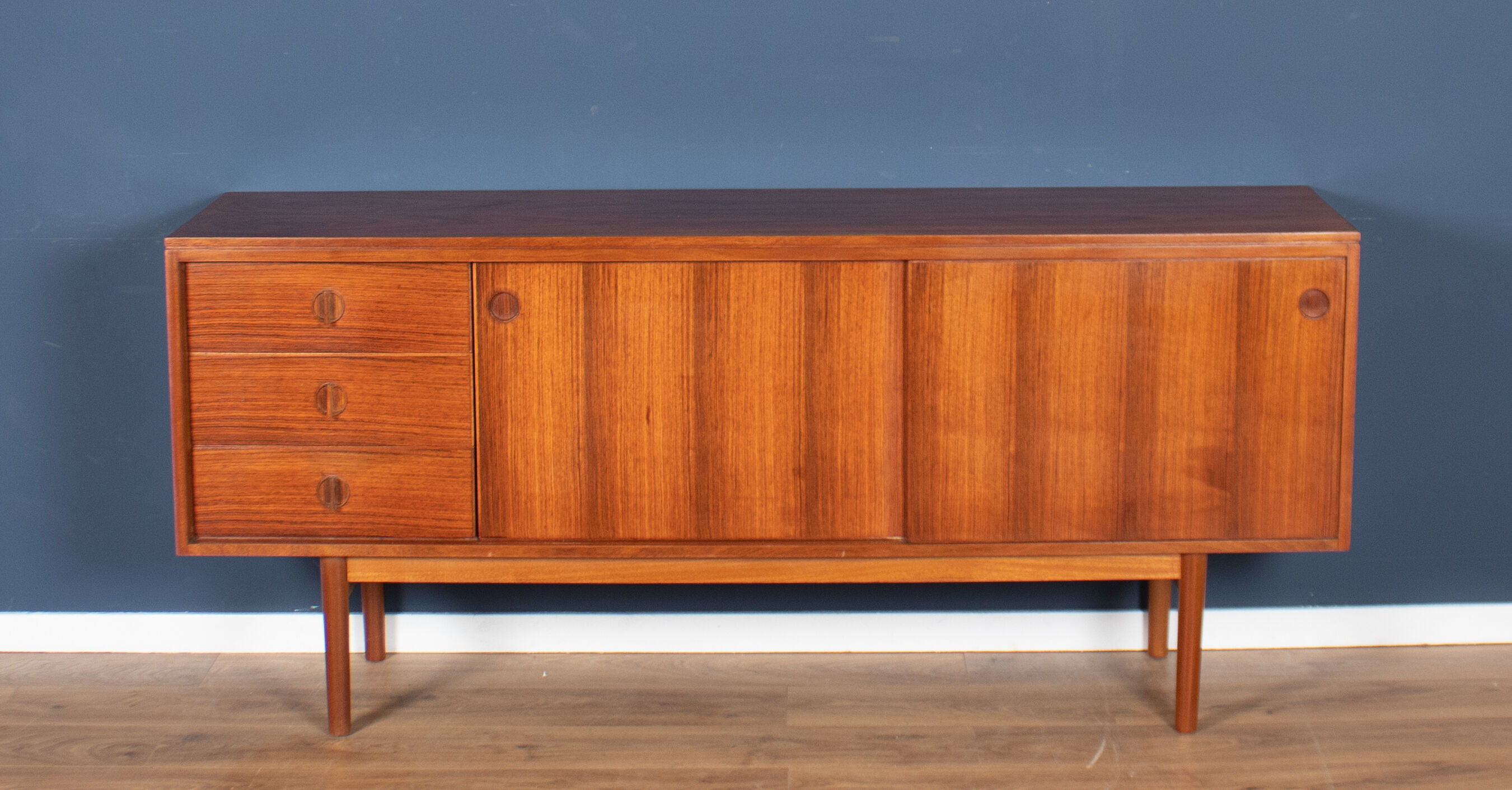 Retro 1960s Retro Rosewood & Walnut By Gordon Russell Of Broadway