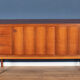 Retro 1960s Retro Rosewood & Walnut By Gordon Russell Of Broadway