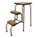 Vintage formica stepladder stool from the 70s/80s