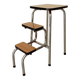 Vintage formica stepladder stool from the 70s/80s