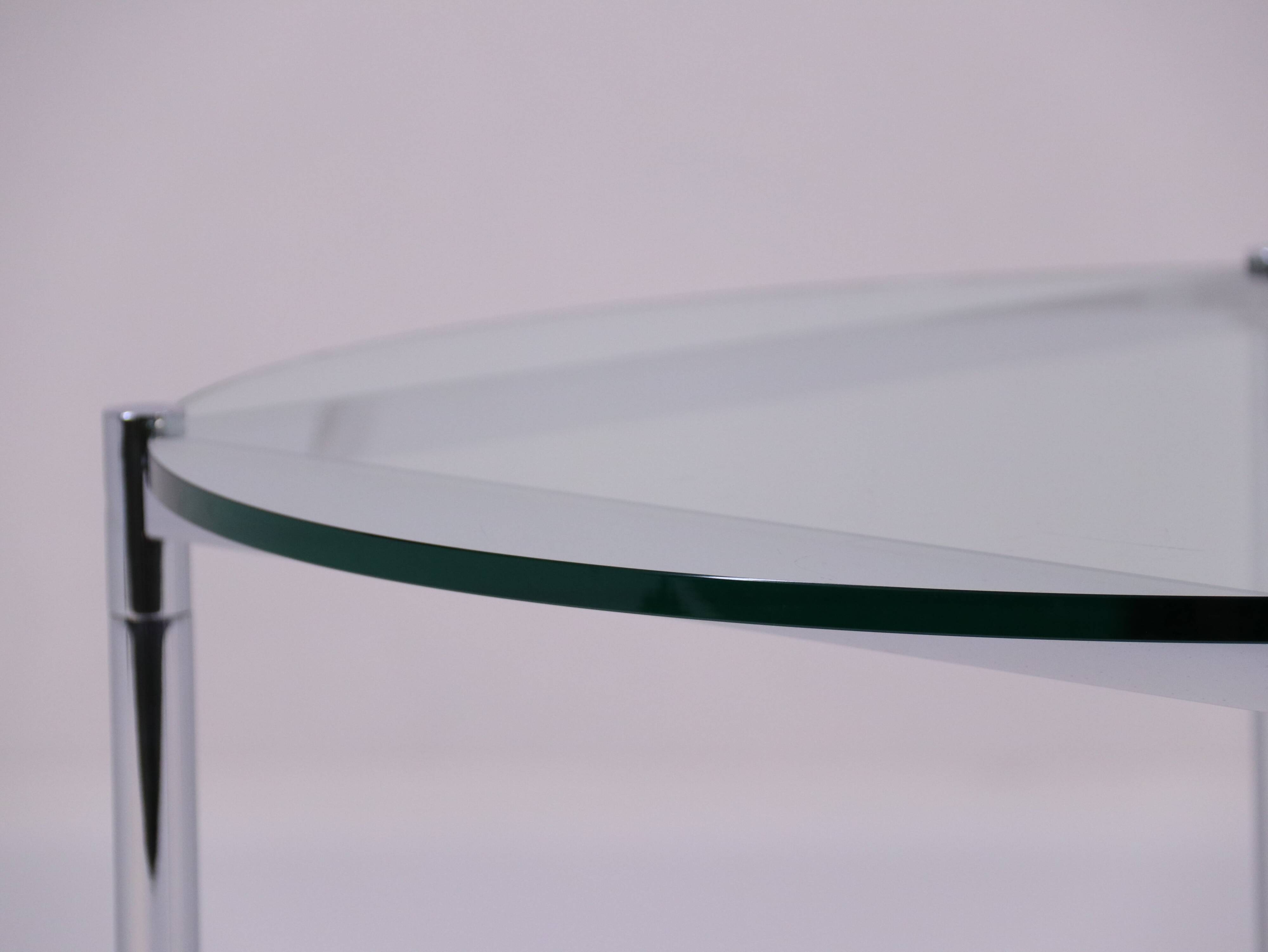 Coffee Table Model MR by Ludwig Mies van der Rohe for Knoll International, US, 1980s