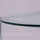 Table basse modèle MR par Ludwig Mies van der Rohe pour Knoll International, États-Unis, années 1980