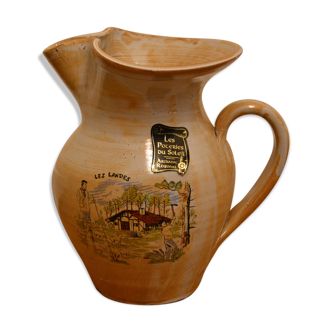 Pottery pitcher "Les Landes"