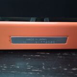 Machine à écrire orange vintage 1970