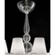 Transparent Murano Glass Chandelier by Simoeng for Simoeng