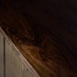 Vintage Mid-Century Scandinavian Modern Rosewood Highboard with Bar by Æ. Jensen & T. Mølholm
