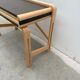 Solid wood and formica desk made by a cabinetmaker.
