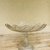 Art Deco glass fruit bowl, late 19th century