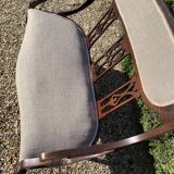 Bench and its two chairs