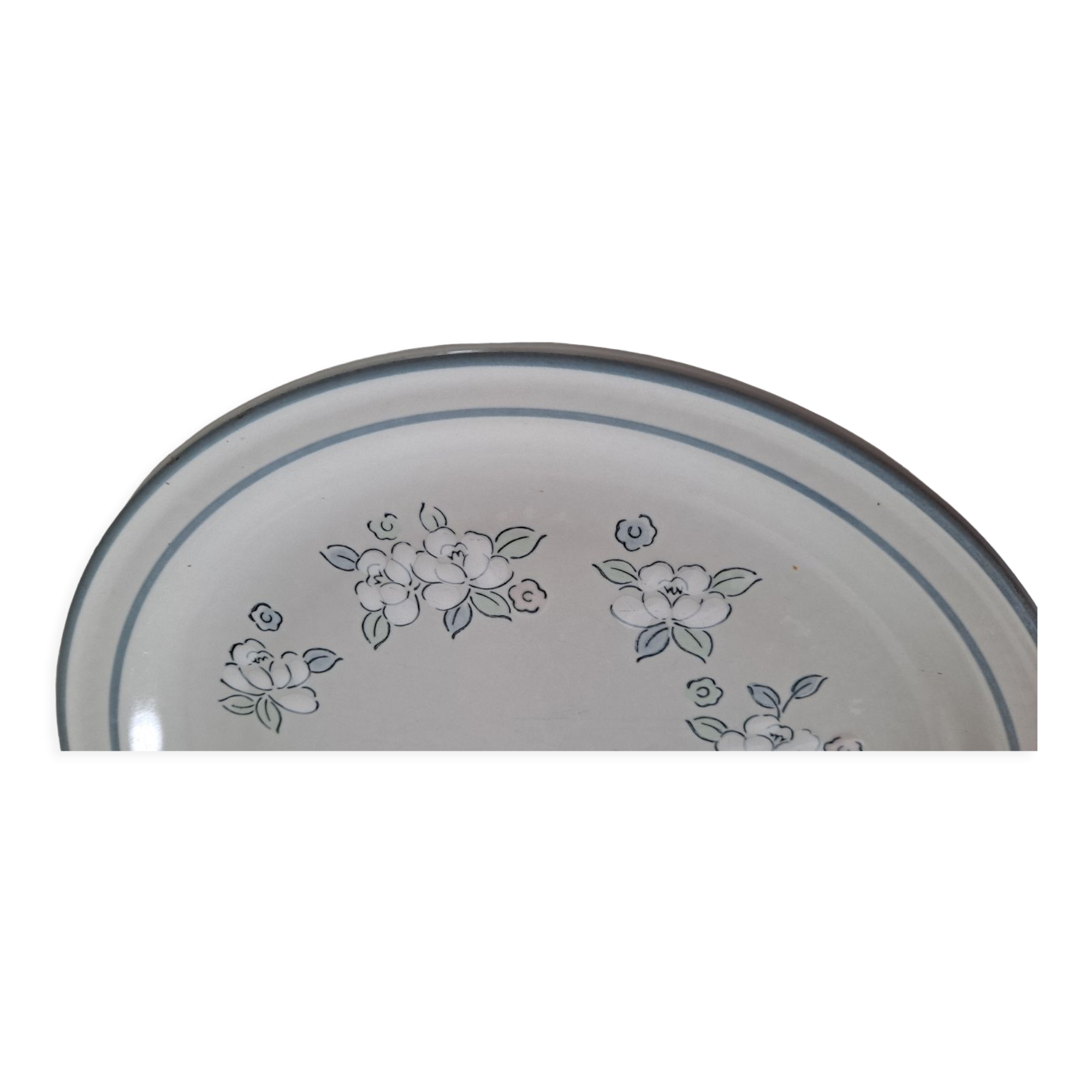 Hearthside stoneware plate