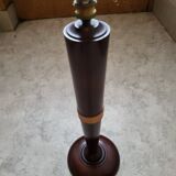 Vintage wooden desk lamp base
