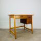 1950s wooden desk reconstruction, vintage