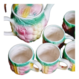 Coffee or tea type pastel slurry