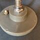 Cogit chrome metal accent lamp, Art Deco lamp, industrial, flexible